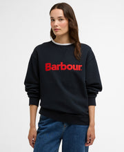 Load image into Gallery viewer, Barbour Lol0672ny73 Barbour Hartland Crew  Navy
