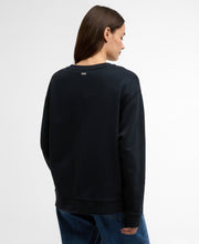 Load image into Gallery viewer, Barbour Lol0672ny73 Barbour Hartland Crew  Navy
