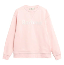 Load image into Gallery viewer, Barbour Lol0672 Barbour Hartland Crew  Pink Bl
