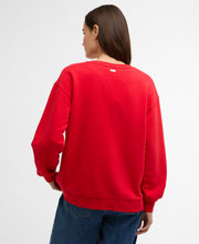 Load image into Gallery viewer, Barbour Lol0672re16 Barbour Hartland Crew  Poppy R
