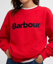 Load image into Gallery viewer, Barbour Lol0672re16 Barbour Hartland Crew  Poppy R
