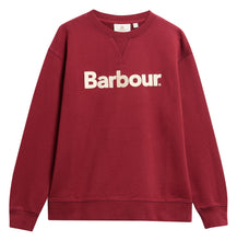 Load image into Gallery viewer, Barbour Lol0672 Barbour Hartland Crew  Cranber
