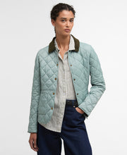 Load image into Gallery viewer, Barbour Lqu1012bl23 Barbour Deveron Qui Blue Sage/
