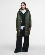 Load image into Gallery viewer, Barbour Lqu1838re96 Barbour Hilary Quilt   Black C
