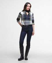 Load image into Gallery viewer, Barbour Lsh1352ny74 Barbour Moorland Shirt Navy/Ar
