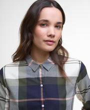 Load image into Gallery viewer, Barbour Lsh1352ny74 Barbour Moorland Shirt Navy/Ar
