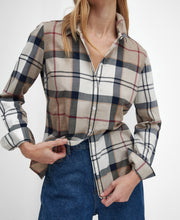 Load image into Gallery viewer, Barbour Lsh1353br37 Barbour Bredon Check   Hessian
