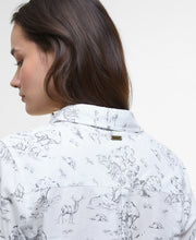 Load image into Gallery viewer, Barbour Lsh1357mi51 Barbour Safari Shirt   Woodlan
