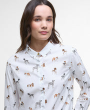 Load image into Gallery viewer, Barbour Lsh1357mi52 Barbour Safari Shir Dog Print
