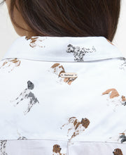 Load image into Gallery viewer, Barbour Lsh1357mi52 Barbour Safari Shir Dog Print
