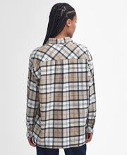 Load image into Gallery viewer, Barbour Lsh1560br37 Barbour Elishaw Check  Hessian

