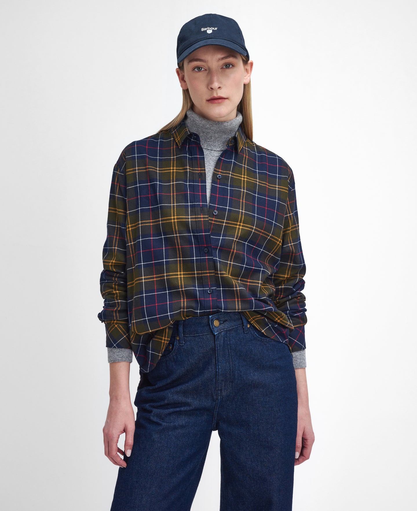 Barbour Lsh1560tn11 Barbour Elishaw Check  Classic