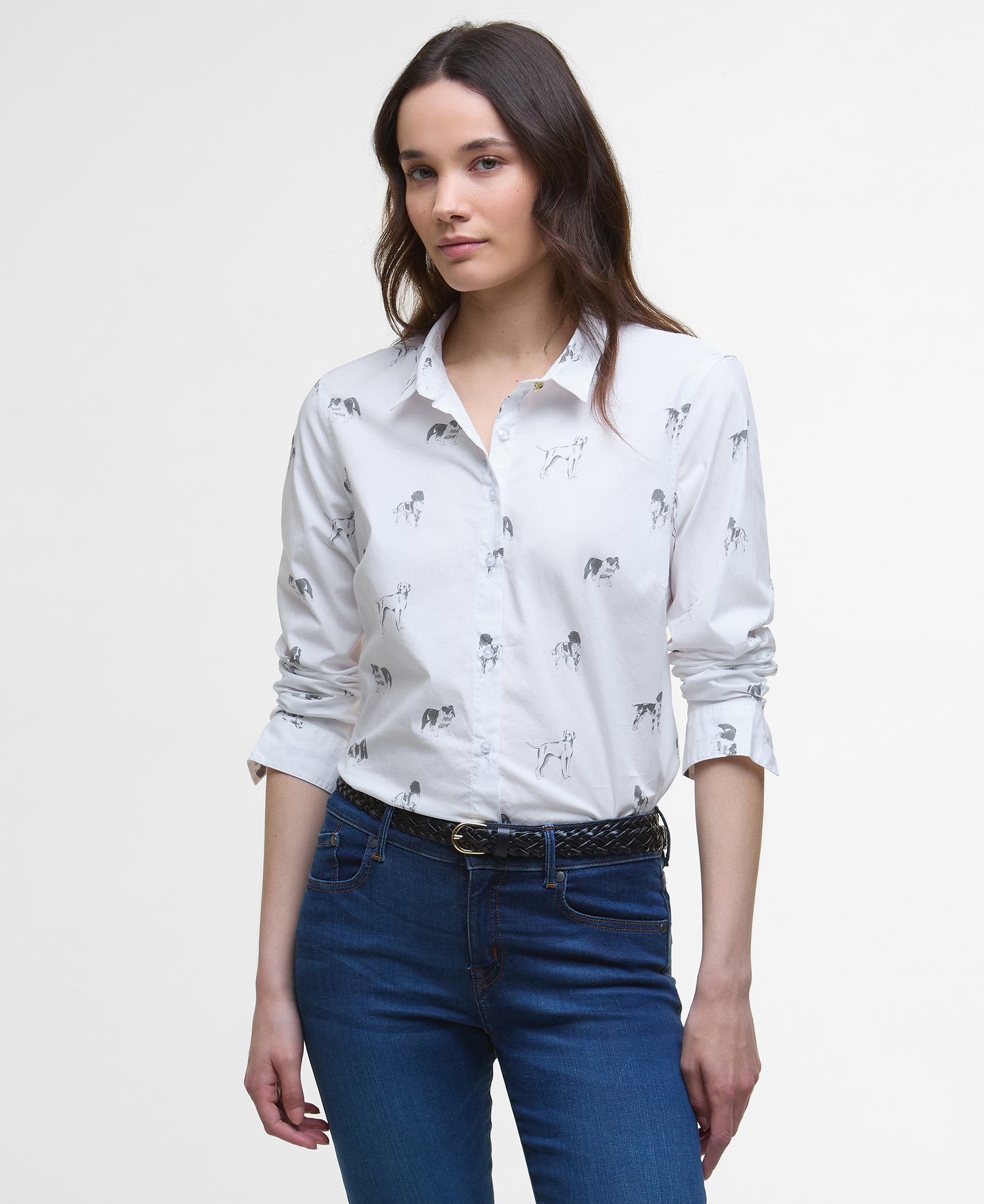 Barbour Lsh1644mi13 Barbour Brambles Shirt Dog Pri