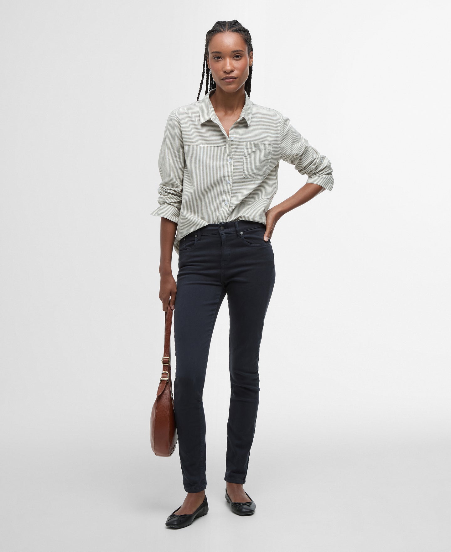 Barbour Ltr0158ny71 Barbour Ess Slim Trous Navy