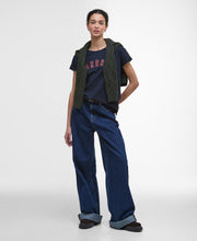 Load image into Gallery viewer, Barbour Lts0698ny73 Barbour Kingsford Tee  Navy
