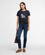 Load image into Gallery viewer, Barbour Lts0711ny73 Barbour Clover T-sh Navy
