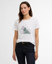 Load image into Gallery viewer, Barbour Lts0711wh11 Barbour Clover T-Shirt White
