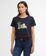 Load image into Gallery viewer, Barbour Lts0712ny73 Barbour Brambles Tee   Navy

