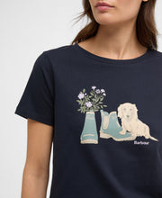 Load image into Gallery viewer, Barbour Lts0712ny73 Barbour Brambles Tee   Navy

