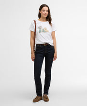 Load image into Gallery viewer, Barbour Lts0712wh11 Barbour Brambles Tee   White
