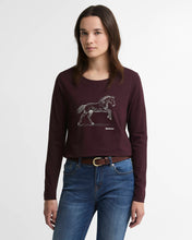 Load image into Gallery viewer, Barbour Lts0744 Barbour Rosamund Tee   Fig
