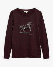 Load image into Gallery viewer, Barbour Lts0744 Barbour Rosamund Tee   Fig
