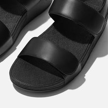 Load image into Gallery viewer, Fitflop Fv8 090 LULU ADJUSTABLE BLACK

