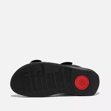 Load image into Gallery viewer, Fitflop Fv8 090 LULU ADJUSTABLE BLACK
