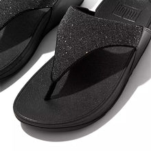 Load image into Gallery viewer, Fitflop Ec5-090 LULU CRYSTAL EMBELLISHED TOE-POST SANDALS
