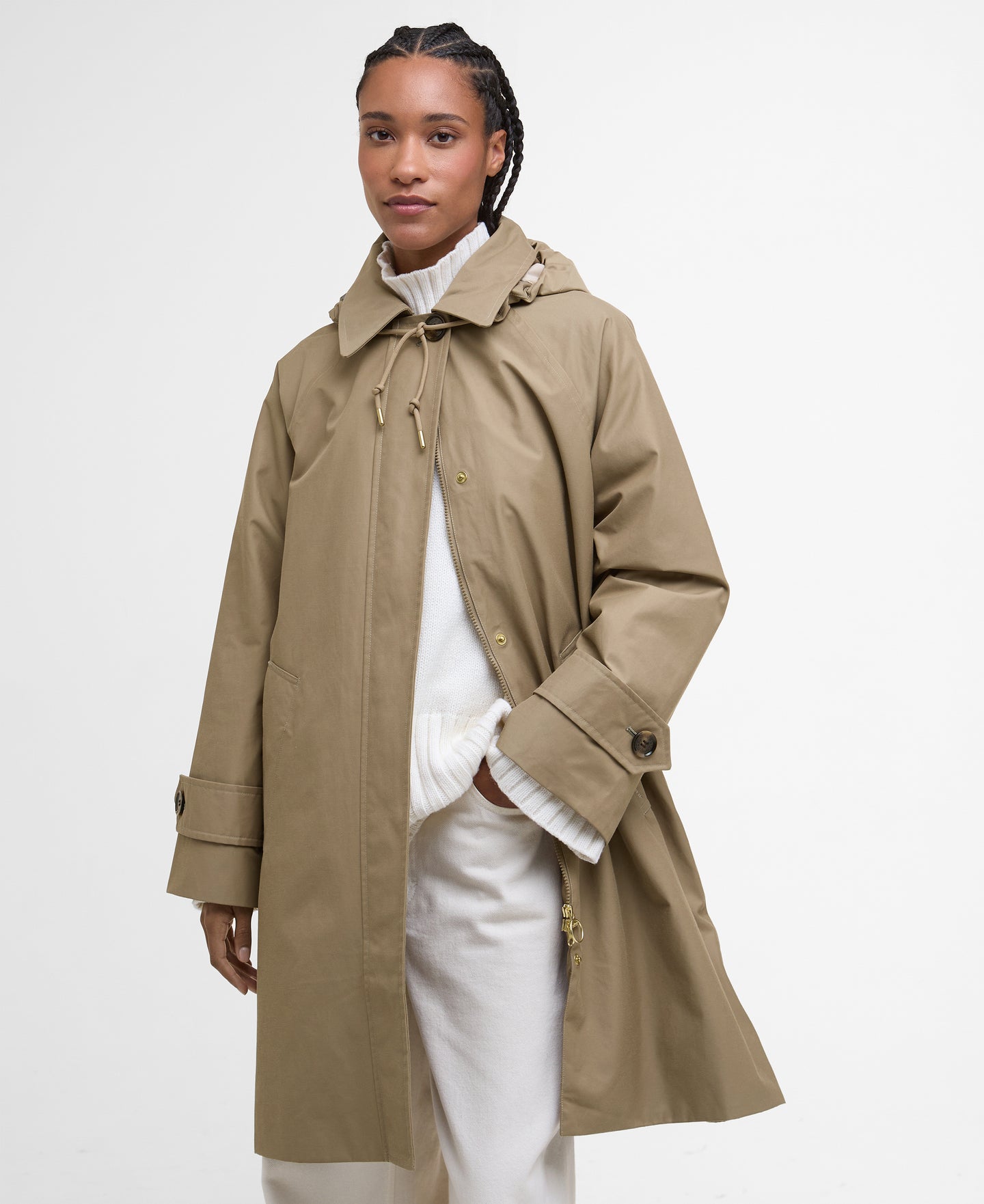 Barbour Lwb0921be51 GRS Barbour Sadie WP Military