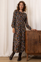 Load image into Gallery viewer, Lily &amp; Me Lm24514ol CELIA DRESS FLORAL IKAT
