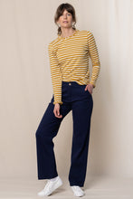 Load image into Gallery viewer, Lily &amp; Me Lm24547mt MARNIE STRIPE TOP
