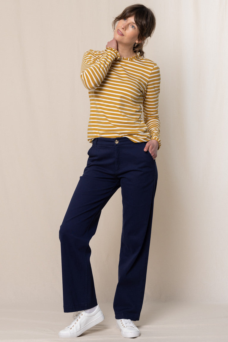 Lily & Me Lm24547mt MARNIE STRIPE TOP