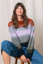 Load image into Gallery viewer, Lily &amp; Me Lm24576 Art Colour Block Jumper
