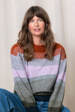 Load image into Gallery viewer, Lily &amp; Me Lm24576 Art Colour Block Jumper
