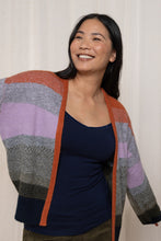 Load image into Gallery viewer, Lily &amp; Me Lm24577 Nancy colour Block Cardigan
