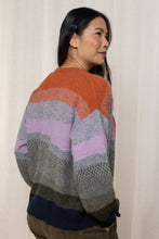 Load image into Gallery viewer, Lily &amp; Me Lm24577 Nancy colour Block Cardigan
