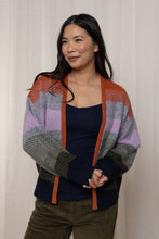 Load image into Gallery viewer, Lily &amp; Me Lm24577 Nancy colour Block Cardigan
