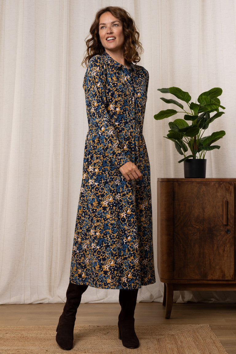 Lily & Me Lm24586mt SEASONS DRESS HEDGEROW