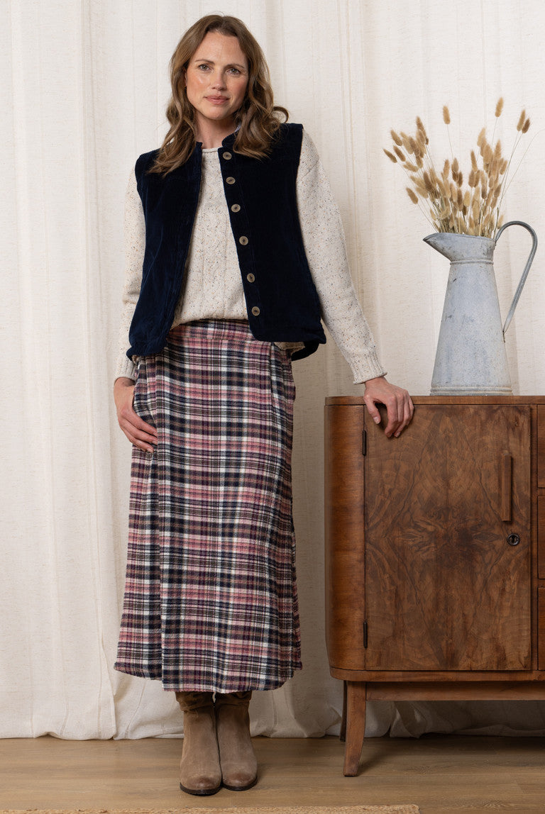 Lily & Me Lm24588n SUNNYSIDE CORD GILET