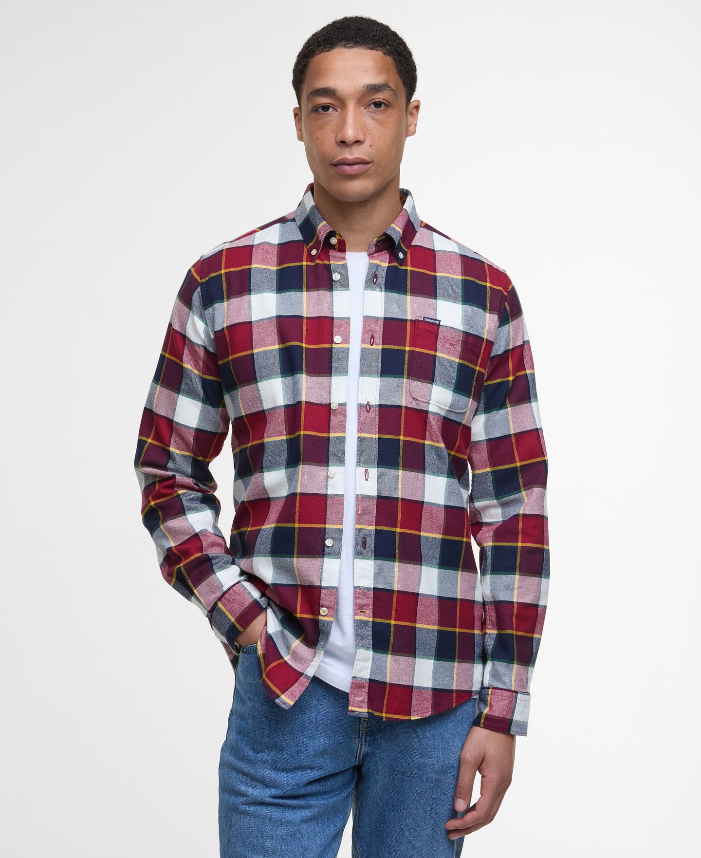 Barbour Msh5057re51 Barbour Valley tf Red