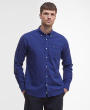 Load image into Gallery viewer, Barbour Msh5090in32 Barbour Nelson TF Shir Indigo
