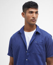 Load image into Gallery viewer, Barbour Msh5093in32 Barbour Nel S/S Sum Sh Indigo

