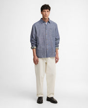 Load image into Gallery viewer, Barbour Msh5761in32 Barbour Bradden Shirt  Indigo
