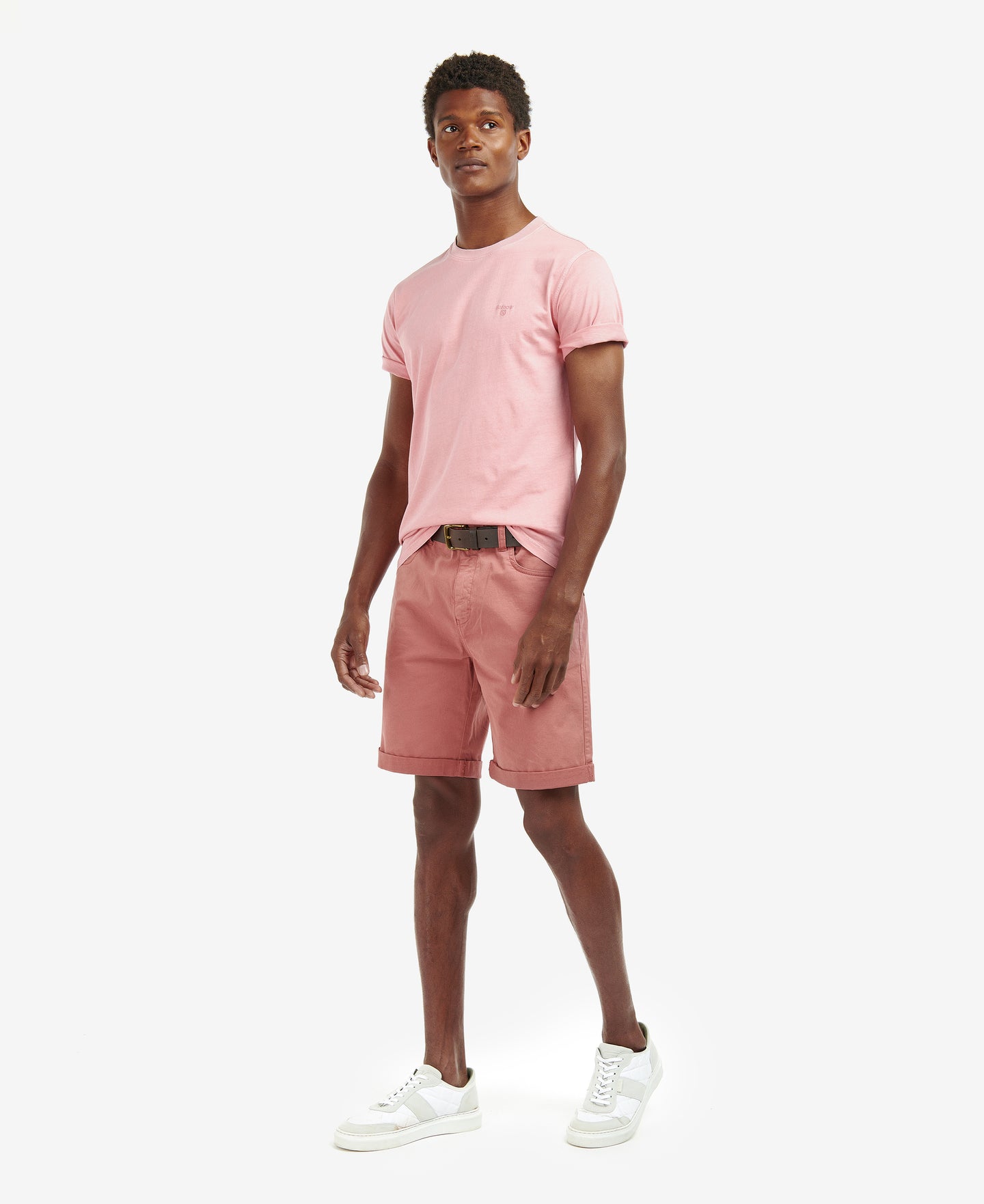 Barbour Mts0994pi15 Barbour Garment Dyed T Pink Sa