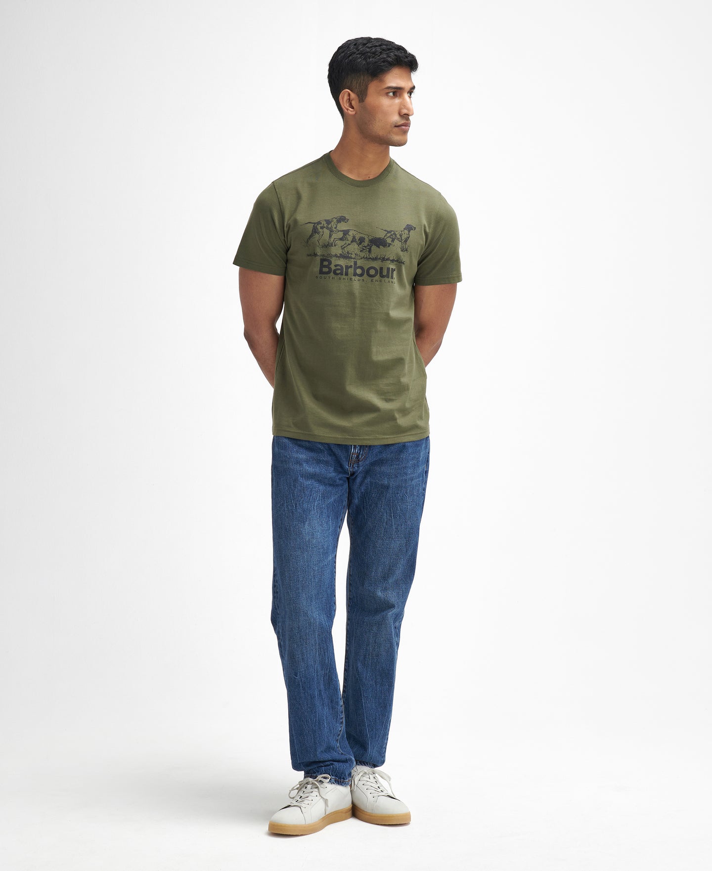 Barbour Mts1346 FIELD DOG TEE