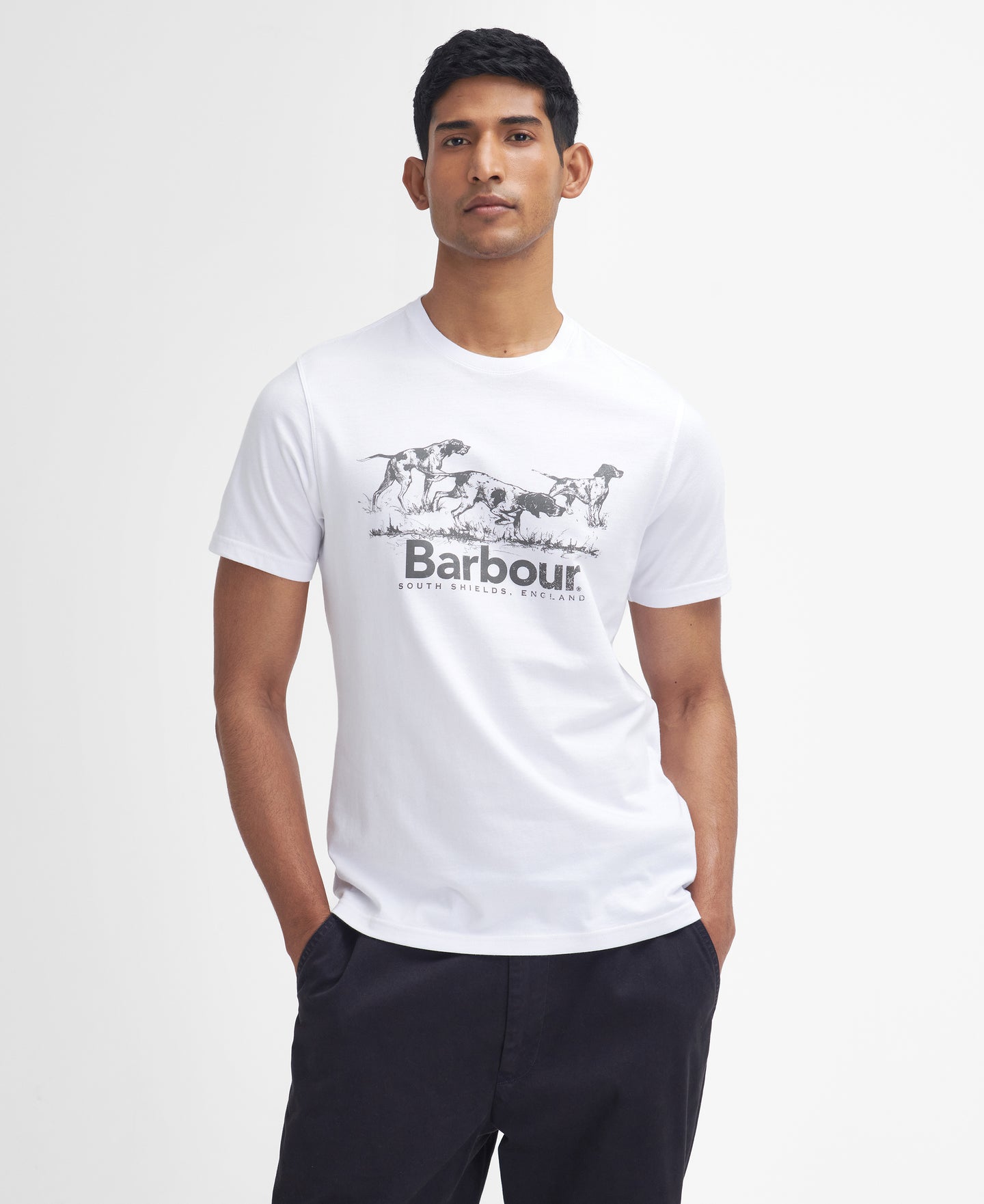 Barbour Mts1346 FIELD DOG TEE