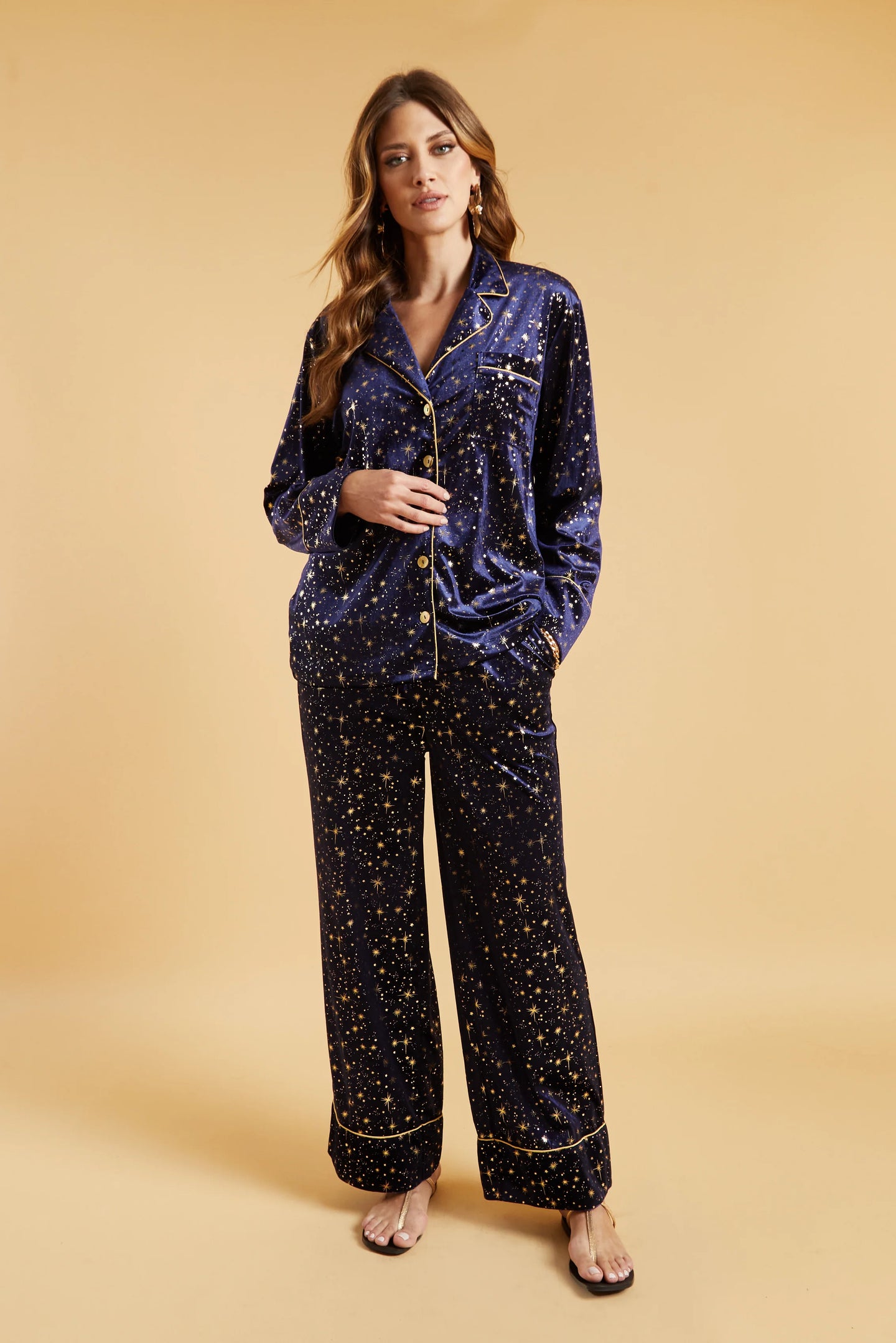 Night Luna Velvet Pj PYJAMAS – Velvet Ramsbottom