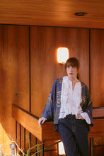 Load image into Gallery viewer, One Hundred Stars Kimparnav PARSLEY SEED NAVY KIMONO
