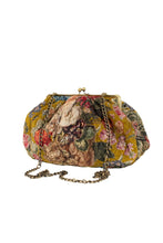 Load image into Gallery viewer, One Hundred Stars Vclprigol QUILTED VELVET KISS LOCK BAG PRIMULA GOLD
